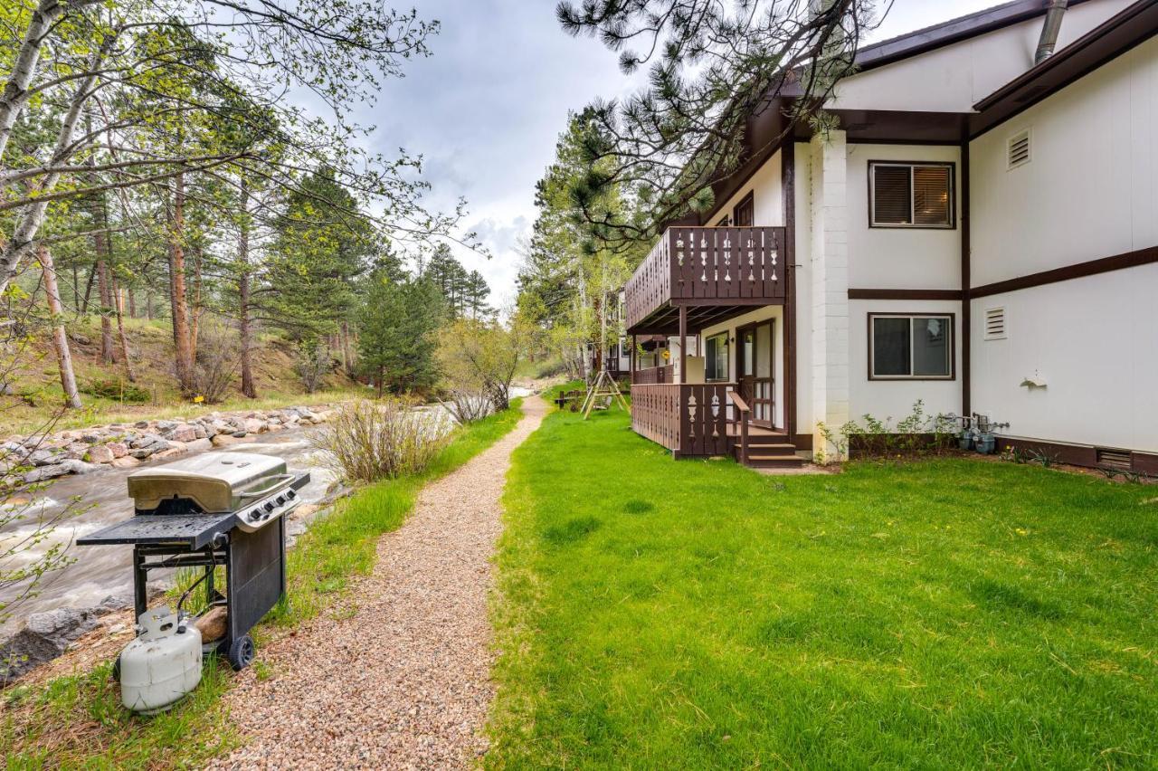 Estes Park Condo Rental Balcony With River Views! Exteriör bild