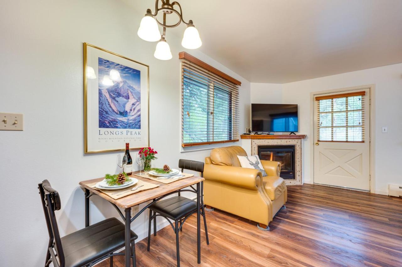 Estes Park Condo Rental Balcony With River Views! Exteriör bild